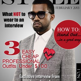 Web Design Class: Magazine Cover